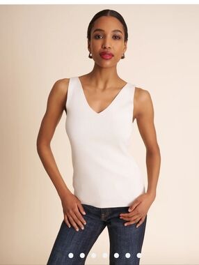 New M.M.Lafleur White Tank XS